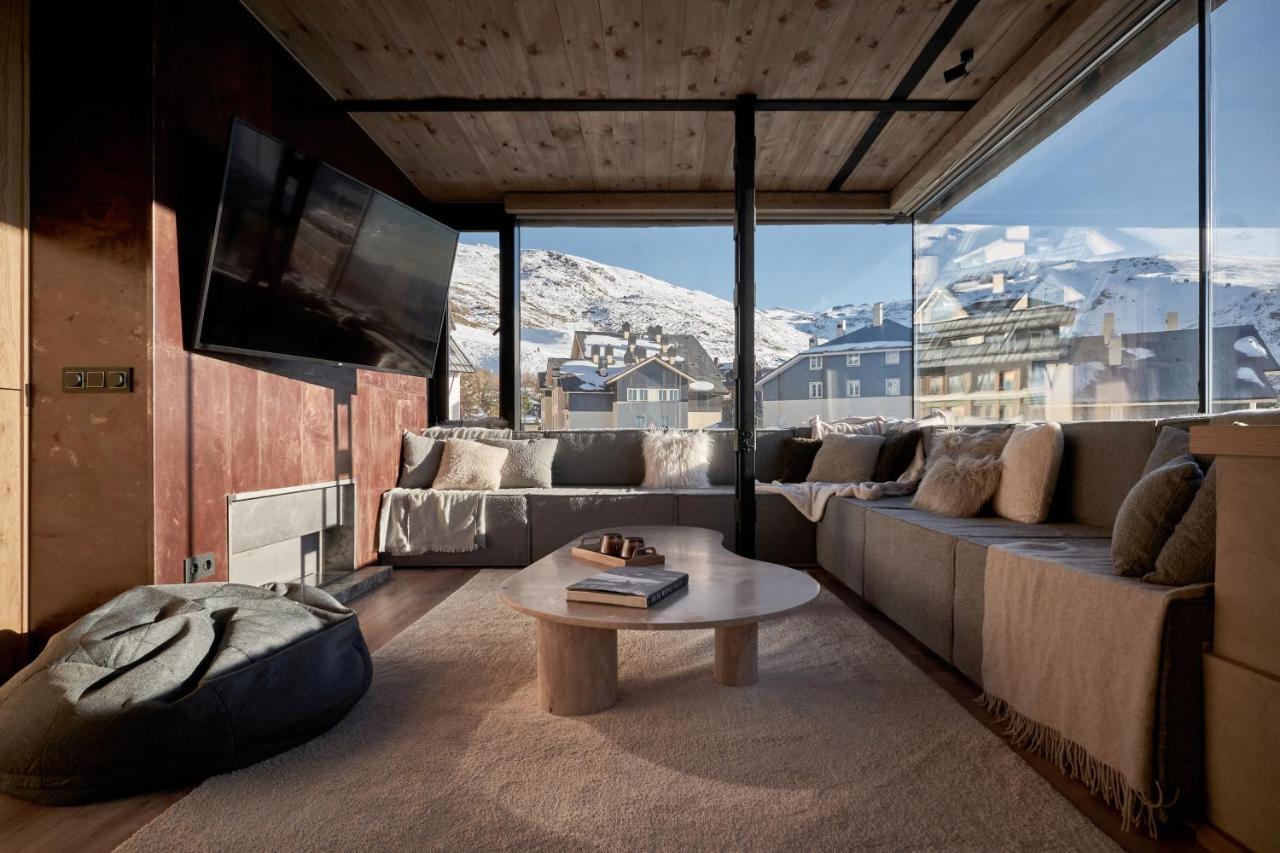 Apartamento Aticonevado - Apartamento De Lujo Con Vistas Panoramicas 360 Sierra Nevada Exterior foto